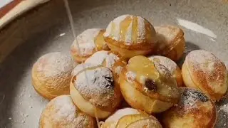 Making Pancake Ball Recipe #shorts