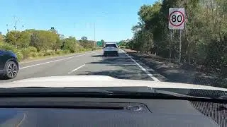 Driving Robina to Hope Island,Gold Coast,Queensland,Australia