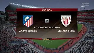 FIFA 16 - Atl&eacute;tico Madrid vs. Athletic de Bilbao @ Estadio Vicente Calder&oacute;n