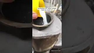 Abgasfilter DPF Dieselpartikelfilter selber reinigen #tugaydal #shortsvideo #shortvideo #youtube