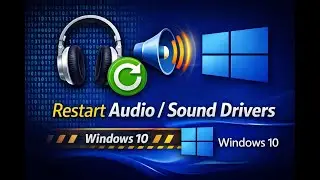 How to Restart Audio or Sound Drivers on Windows 10 | GearUpWindows Tutorial