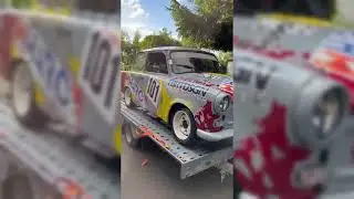 1. Treffen Umbau Trabant P601 auf KupkeTuning Scheibenbremse Rallye Trabant Wilma #trabant #rallye 