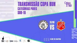⚽ COPA BUH 2025 &ndash; RODADA  Meninos da Celia  🆚 Uni&atilde;o Mogi da Cruz - Sub 18