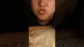 FULL MOUTH EATING RAW RICE|Swallowing| Gate India DUBAR|Basmati Rice @Joylorna8