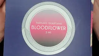Parfums Quartana Les Potions Fatales - Bloodflower (2016) Early Impression #nichefragrance #cologne