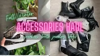 Fall/Winter Accessories Haul with styling // PART ONE
