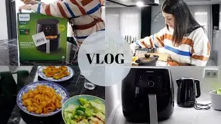 PHILIPS AIRFRYER FRİTÖZ ALDIM! 👩🏻‍🍳 MUTFAKTAYIZ 😏 MAKARNANIN EN GÜZEL HALİNİ YAPTIM! 👌🏼