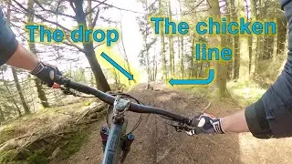 I should have used the force! More natural mtb trails on the Cotic BFe Max.