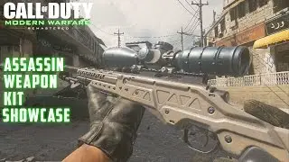 Call of Duty Modern Warfare Remastered | Assassin Weapon Kit on All Snipers