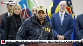 🚨 FBI Director Kash Patel Exposes Illegal Sports Betting Tied to NBA & Cosa Nostra Mafia [LIVE]