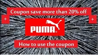 Puma coupon codes  - Get Discount now !