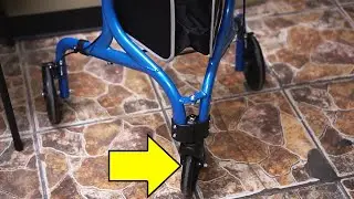 Planetwalk Premium 3 Wheel Rollator Walker Review (Link Below 👇)