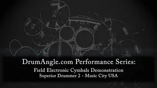 Field Electronic Cymbals Demonstration With Superior Drummer 2