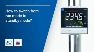 Tutorial PXF temperature: How to switch from run mode to standby mode