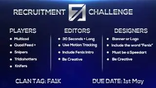 Fenix: 1,000 Subscriber Recruitment Challenge (PS3) [CLOSED]