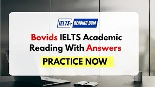 Bovids IELTS Academic Reading With Answers