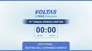 Voltas Ltd. AGM 2024 | Voltas Limited Annual General Meeting FY 23-24