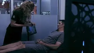 Matt Stover using the Recover Room at Merritt Clubs