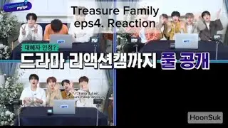 Treasure Family Dubbing - eps 5. Reaction HoonSuk