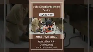 Hydro Jet Clogged Drain Unblock Plumber &mdash; Al Ghubrah, Muscat