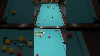 Carom Out 🔴🎱🟡 Heads-Up 8-Ball (Clips) Dave Myers vs Ken Cileli