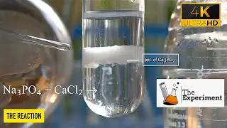 What type of reaction is Calcium chloride (CaCl2) and Sodium phosphate (Na3PO4)? | CaCl2+Na3PO4