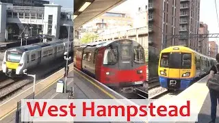 West Hampstead Thameslink, Underground & Overground - 27/8/2019 (Trainspotting #122)