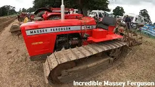 1976 Massey Ferguson 174C 3.9 Litre 4-Cyl Diesel Crawler Tractor (65 HP)