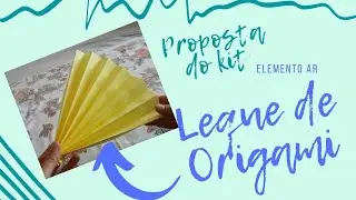 Leque de origami (elemento ar)