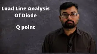 Load line analysis of a diode | Q Point