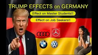 Effects of Tariff on Germany | Trump Tariffs | GermanyKaburlu