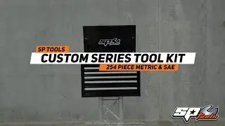 SP TOOLS | SP50123 - CUSTOM SERIES TOOL KIT - 254PC METRIC/SAE