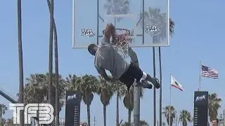 Guy Dupuy, Issac White, Chris Staples and Michael Purdie CRAZY DUNKS at City Slam!