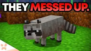 RACCOONS?! NEW SULFUR FEATURES?! Yeah... Minecraft Just Messed Up Big Time.