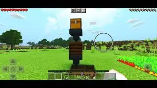 Semi automatic bone meal farm | Minecraft Pe | 1.17