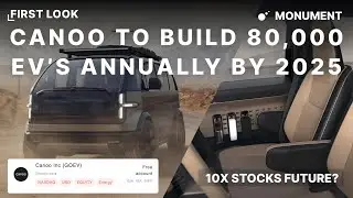 Canoo будет выпускать 80 000 электромобилей ежегодно к 2025 году! Canoo сосредоточится на производстве в США!