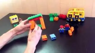 Lego Duplo Bus station - Лего Дупло Автобусная станция