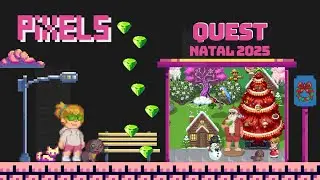PIXELS NFT - CHRISTMAS QUEST | FINDING THE ORNAMENTS AND DECORATING THE TREE