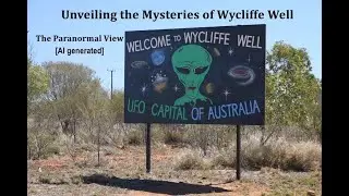 UFO activity at Wycliffe Well: The Paranormal View [AI generated]