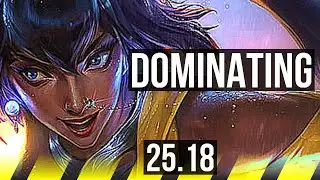 NILAH & Soraka vs HWEI & Rell (ADC) | 11/4/10, Dominating | NA Master | 25.18