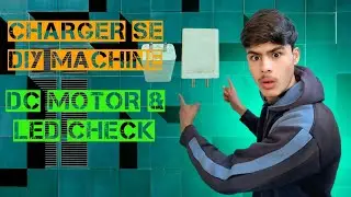 DIY: How to make a DC motor testing machine at home? DIY: घर पर डीसी मोटर परीक्षण मशीन कैसे बनाएं 🔧🔌