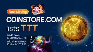 THUNDER TREND TOKEN, ACHETER ET VENDRE SES TTT TOKEN SUR COINSTORE, LA SP&Eacute;CULATION CRYPTO ✨️🌐