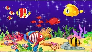 💤 Sleep Instantly 😴 Fish Lullaby with Relaxing Ocean Animation