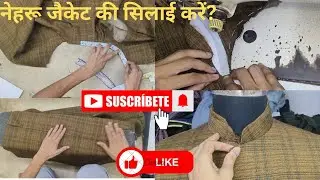 Part ( 4 )| How To Sew A Bandi (jacket) Men's Nehru jacket (sadri) stitching | ARunique Tailor