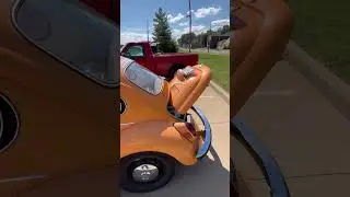 Volkswagen Bug Converted to Electric Vehicle (EV)