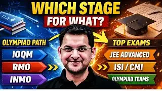 Which Olympiad Stage Helps in JEE, ISI & CMI? | IOQM–RMO–INMO Explained | Abhay Sir | VOS