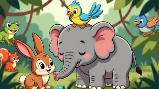 Cute Elephant Helps Friends 🐘 | Kids Short Story