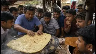 India's Craziest Dhone Pata Petai Porota Street Food | Massive Tawa Cooking in Kolkata