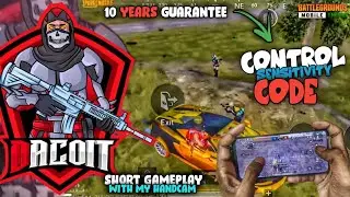 Dacoit 2.0 control and sensitivity code, 2021 | 3 Finger Claw, Its BugG #roadto1k