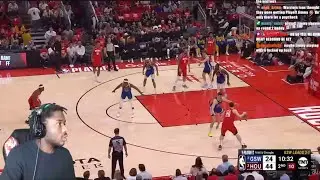 REACTING TO #7 WARRIORS at #2 ROCKETS | FULL GAME 5 HIGHLIGHTS!